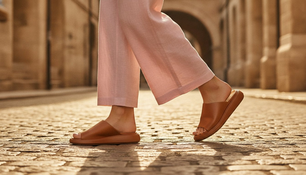 Cushioned Sandals for Long Walks: The Science of Sophisticated Ease
