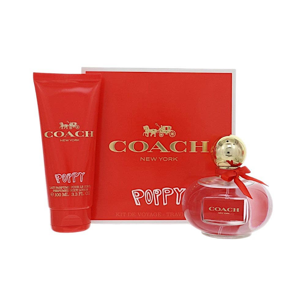 Coach Poppy by Coach: 3.3 Oz Eau De Parfum Spray - Gift Set