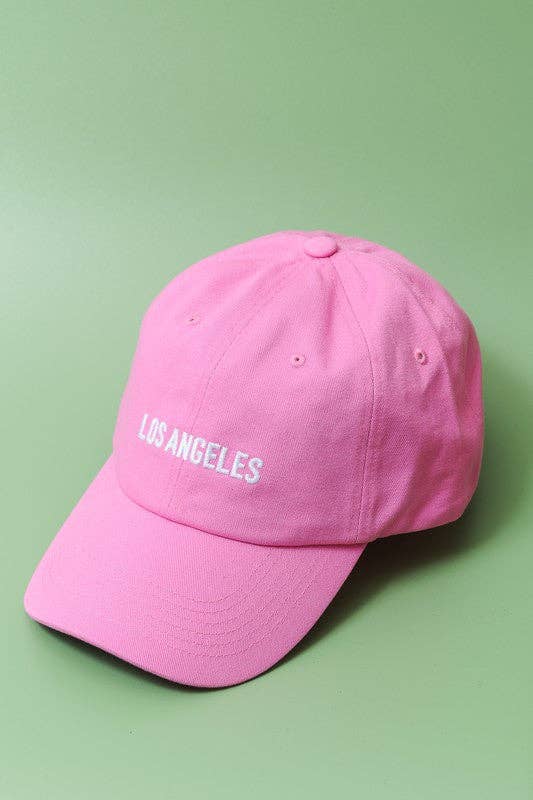 LOS ANGELES NEW YORK BASEBALL CAP HAT | 90HW101: LA BLACK
